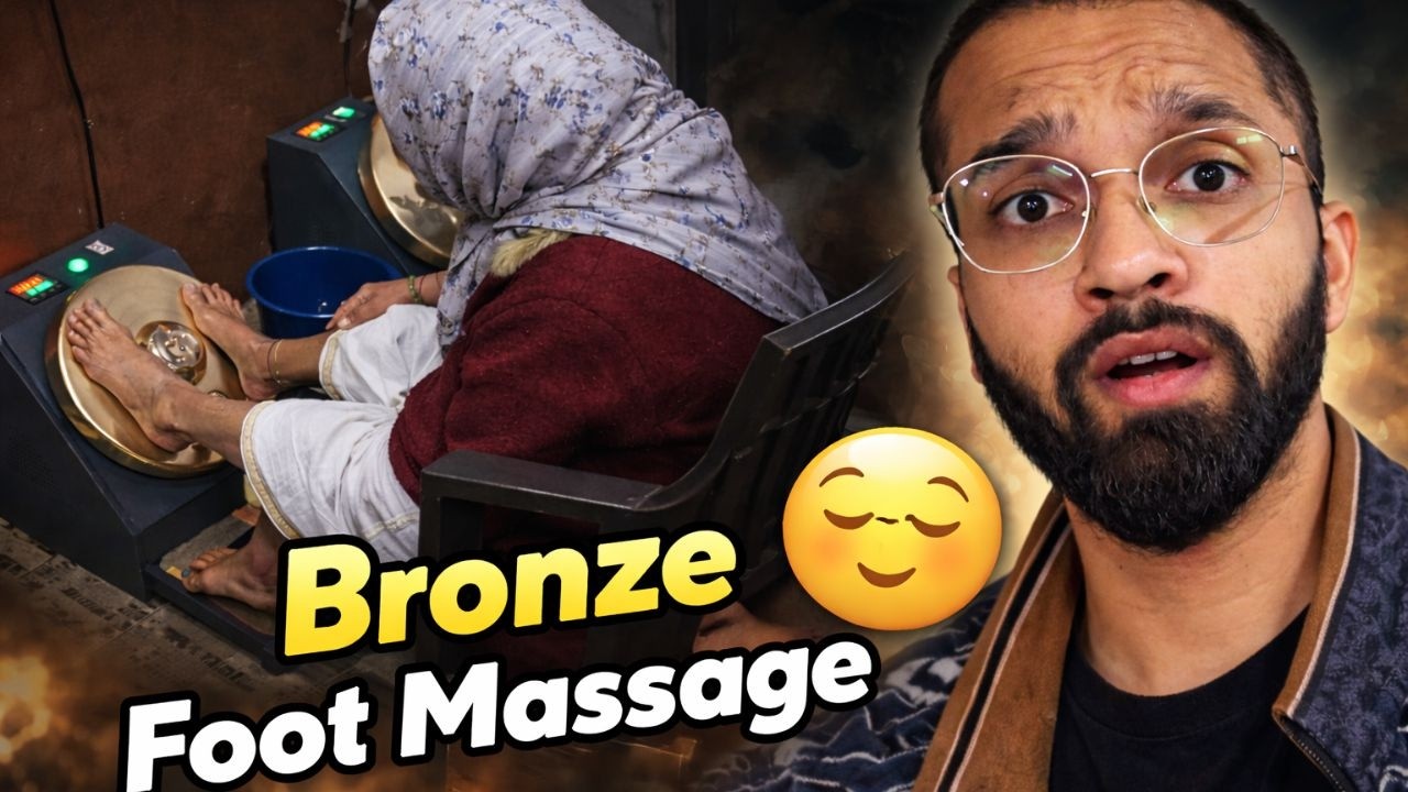 Mumma aur Naniji ka Pehla Bronze (कास्यथाळी) Foot Massage Experience 😍 | Pure Relaxation