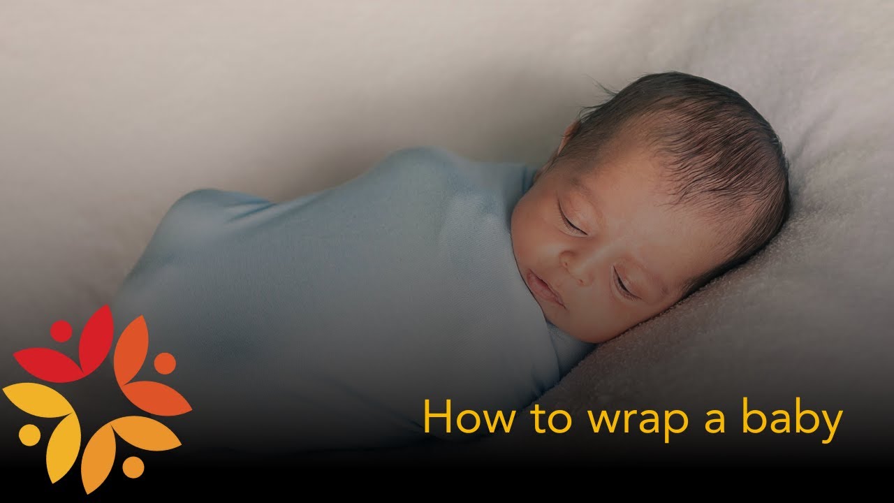 How to wrap a baby