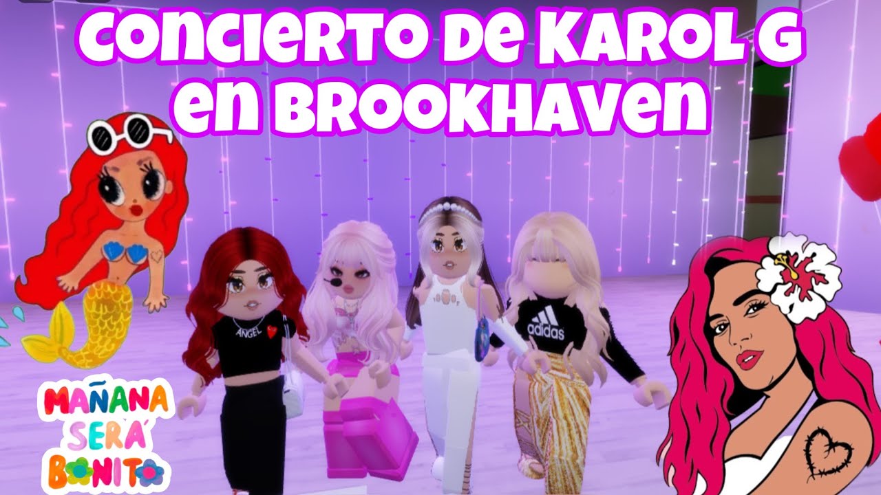 CONCIERTO DE KAROL G EN BROOKHAVEN/ @El mundo de Emely #roblox #viral #trendingshorts