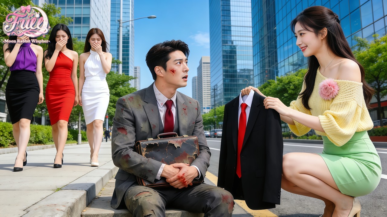 All Avoid Bankrupt CEO with $1 Left,But Poor Girl Spends Her Last Dollar to Help Him—Love Arrives!