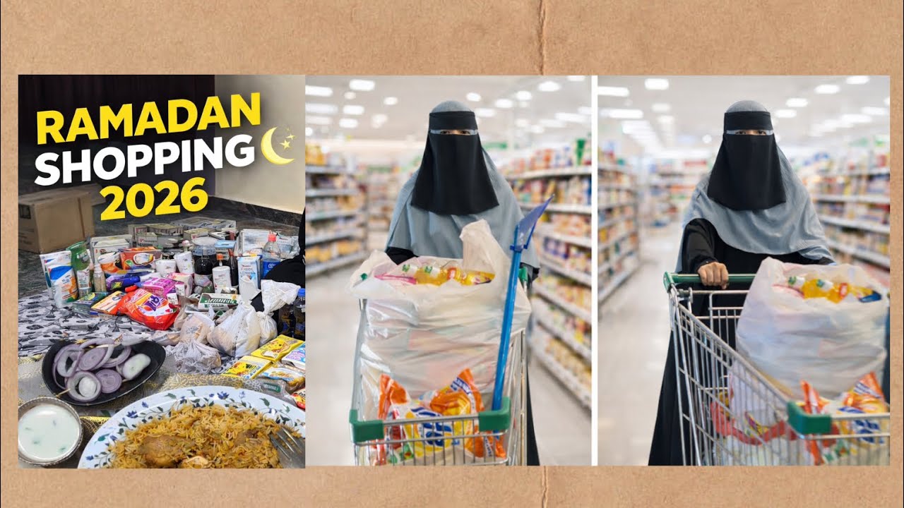 Ramadan Grocery Shopping Vlog 2026 | Hyderabad Special Items | Alhamdulillah🌙 My Daily Life 365 Days