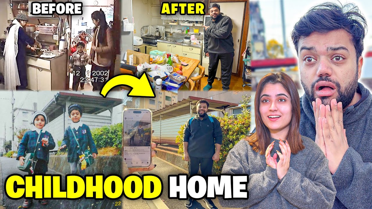 Visiting My Childhood House & School After 20 Years 😍 | Emotional 😭