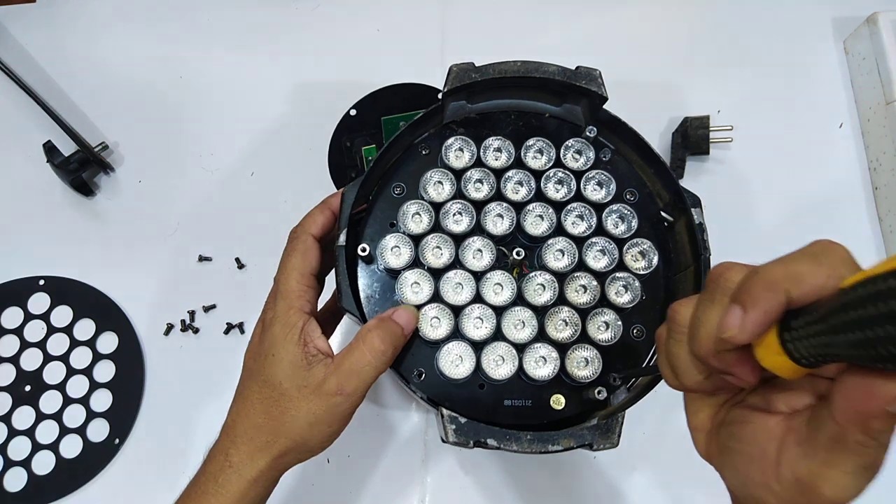 How to led parcan repair at home