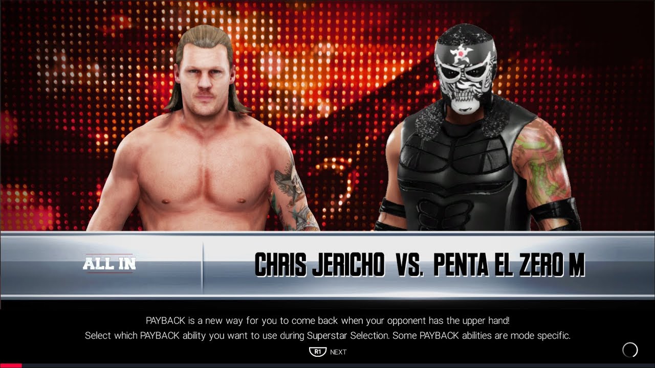 WWE 2K19 Chris Jericho vs Penta El Zero M