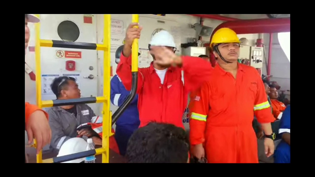 Petronas baronia oil field Miri, kamaman