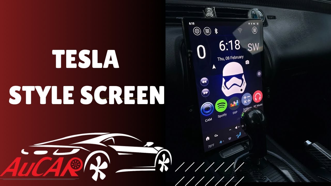 5 Gen Camaro Tesla Style screen (AUCAR)