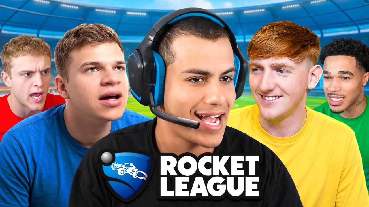 I Ruined Jynxzi's 2V2 Rocket League Tourney!