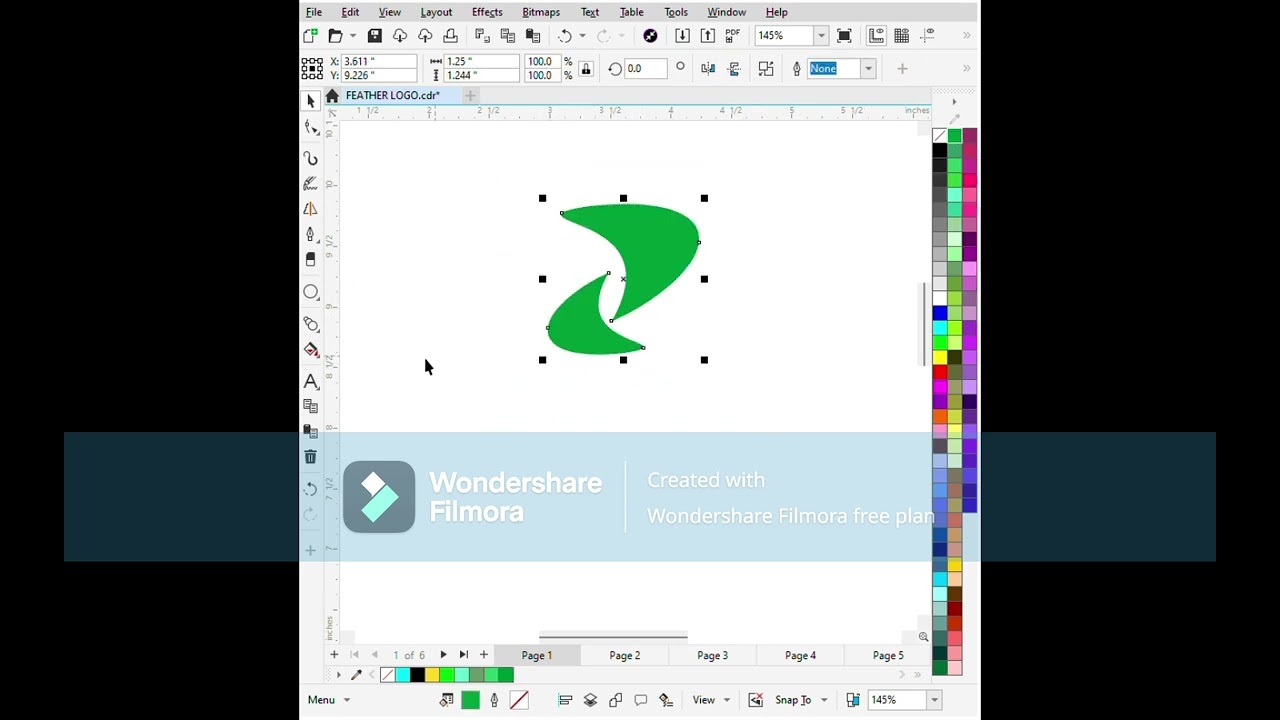CorelDRAW Shape Design Hack for Beginners 🎯 #Shorts