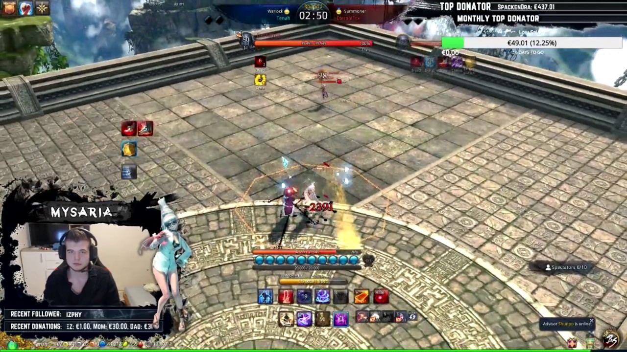 [Blade & Soul]  Warlock | Tenah PvP Vol. VI | EU BnS (Twitch Highlight Montage)