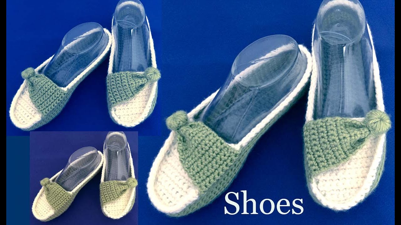 Zapatos Fáciles tejidos a Crochet paso a paso