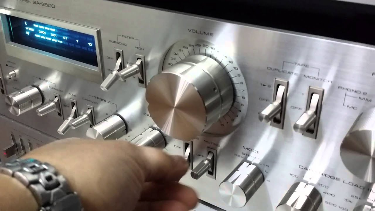 Pioneer SA-9800 SG-9800 JVC Zero 5  Technics SL-Q3 @Artico