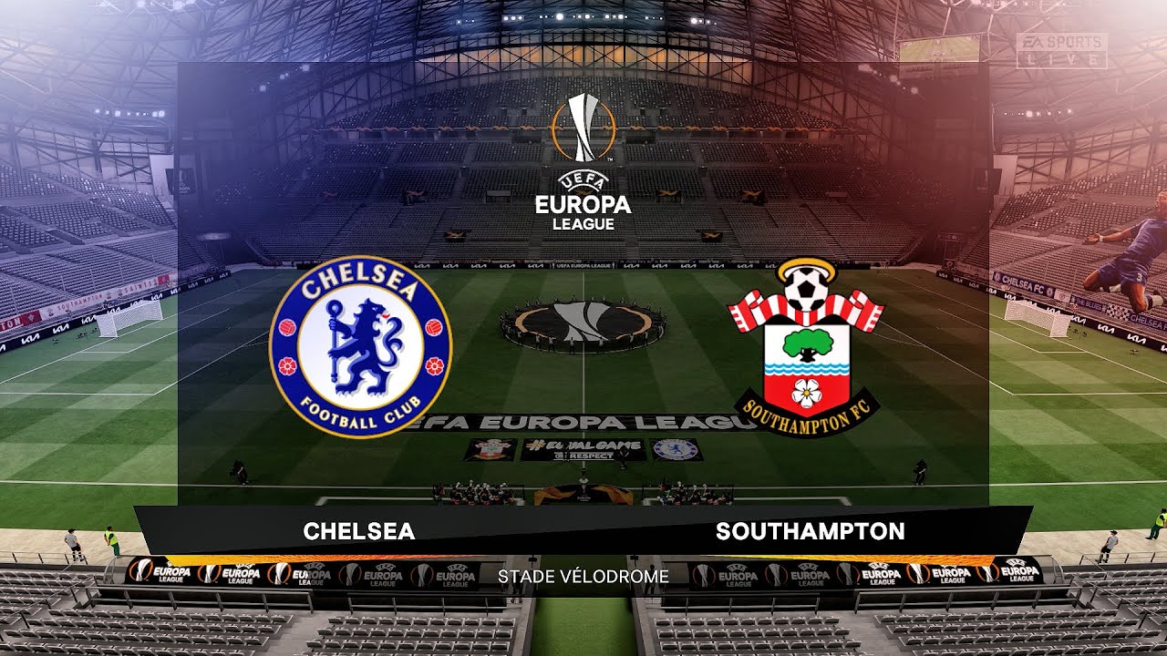 CHELSEA vs SOUTHAMPTON - UEFA EUROPA LEAGUE FINAL - FIFA 21 GAMEPLAY