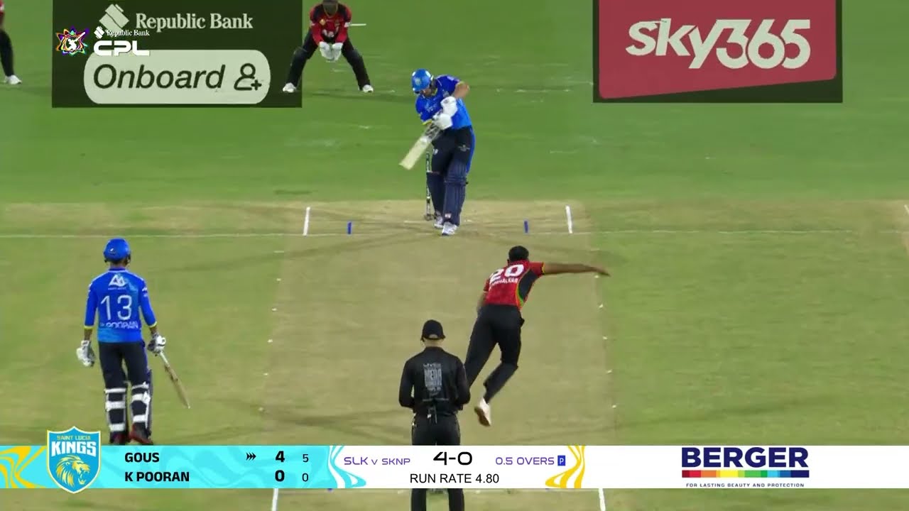 Gous gone! Netravalkar strikes early! | CPL 2026