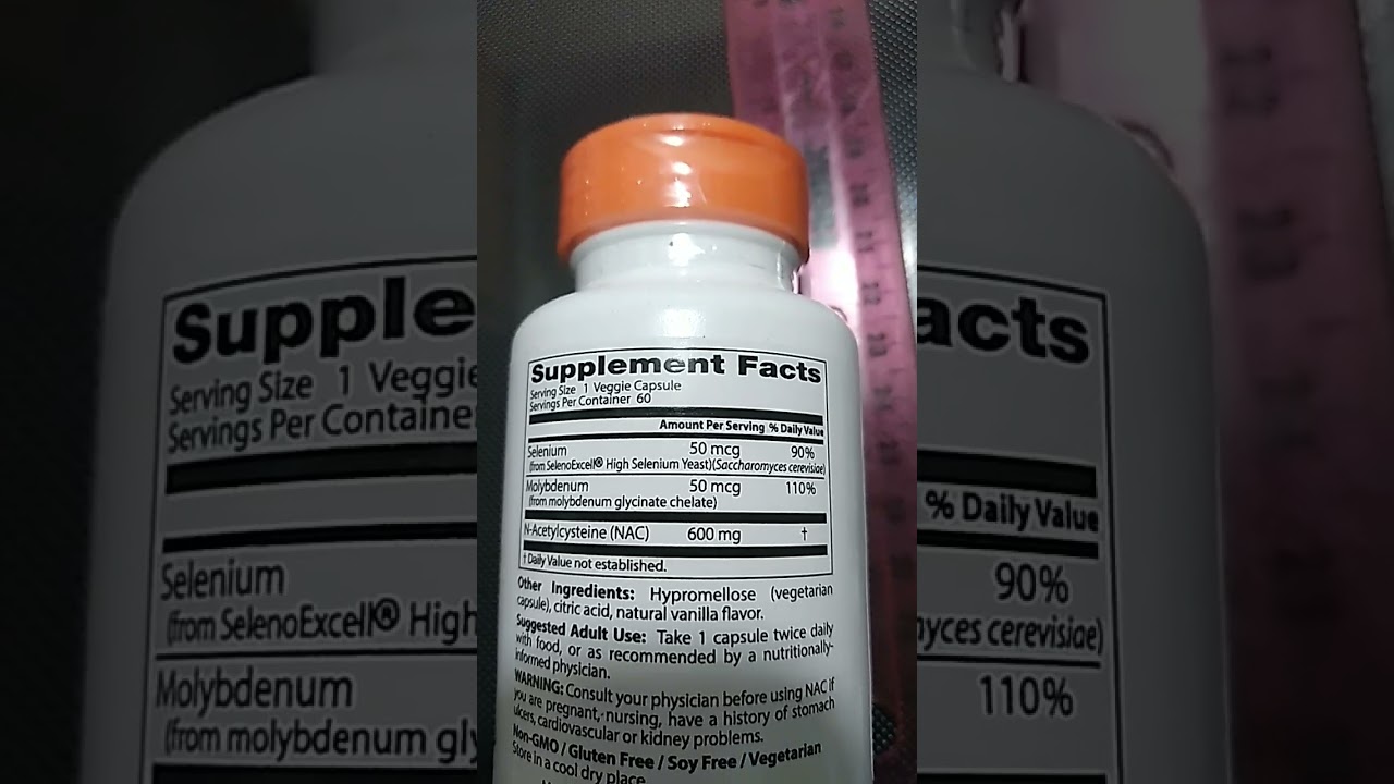 Doctor's Best NAC Detox Regulators with Seleno Excell, #nongmo #vegetarian #glutenfree #soyfree