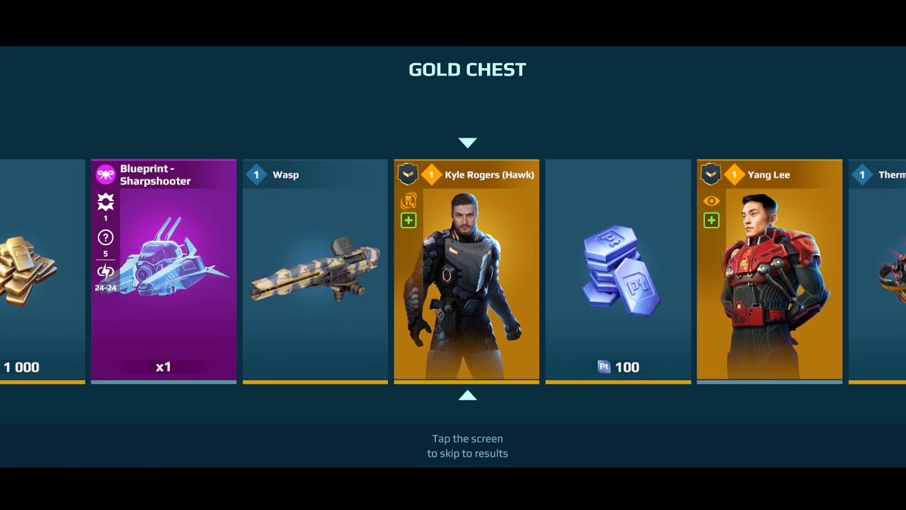 War Robots. This Month's 1st Gold Chest. My Hawk Finally Has a Pilot.