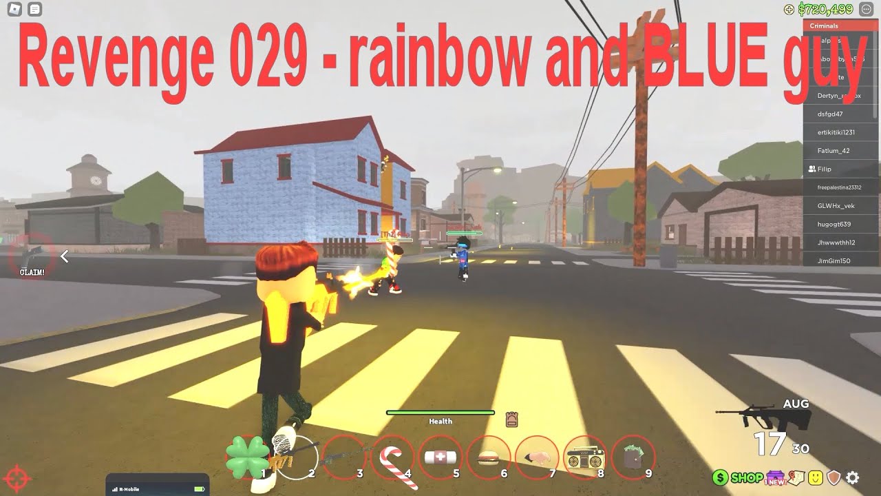 Roblox - OHIO - Revenge 029 - rainbow and BLUE guy