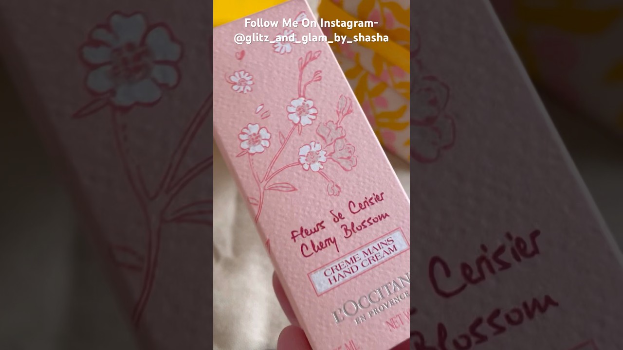 L’Occitane hand cream - Cherry Blossom 🌸💕| 
