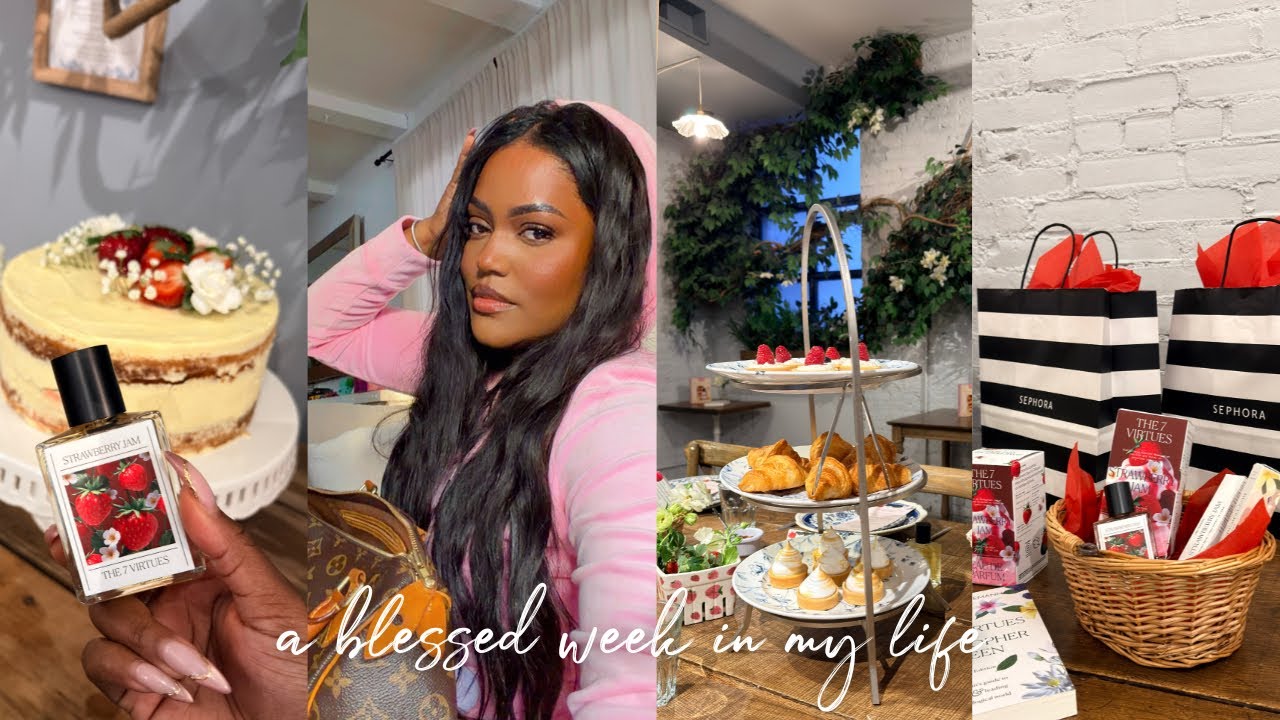 WEEKLY VLOG | LETTING GO, SEPHORA HAUL, NYC for 7 VIRTUES PERFUME LAUNCH, BRIDGERTON S4