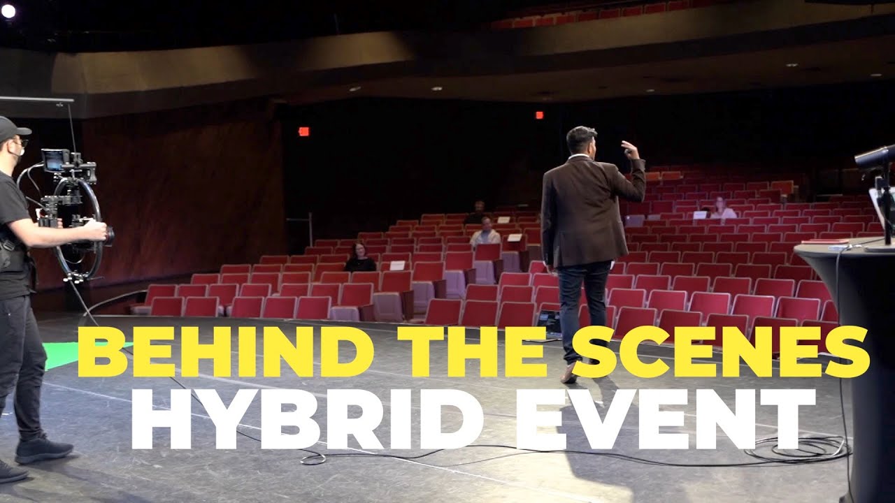 What Does a Hybrid Event Look Like? | Behind The Scenes of a Hybrid Experience | Shawn Kanungo