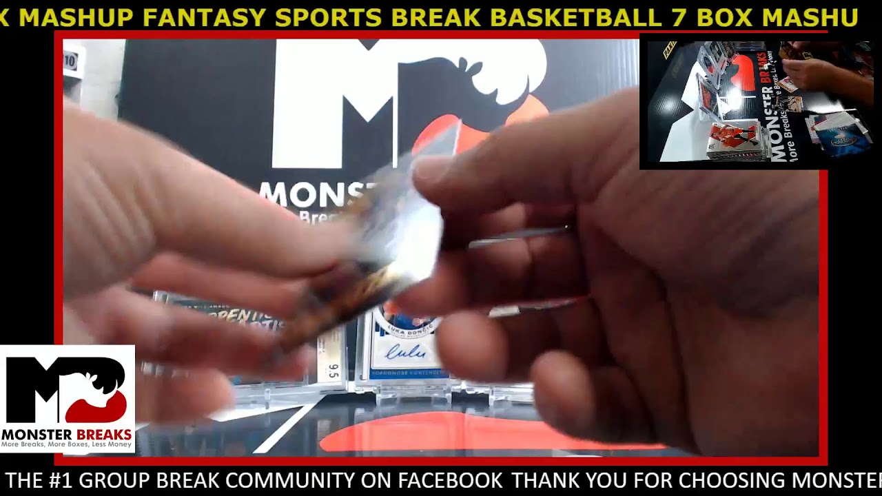 FANTASY SPORTS BREAK BASKETBALL 7 BOX MASHUP