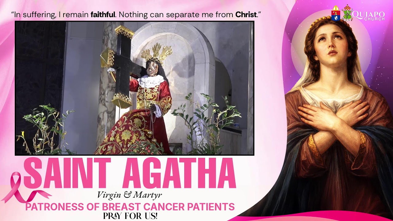 #QuiapoChurch 6PM LIVE MASS • 05 FEBRUARY 2026 • Memorial of SAINT AGATHA, Virgin & Martyr