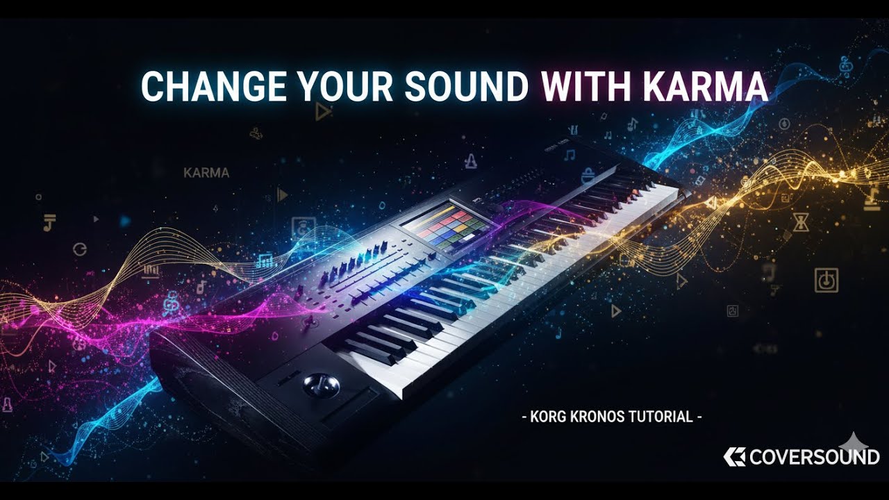 Change your sound with karma on Korg Kronos 3   4K