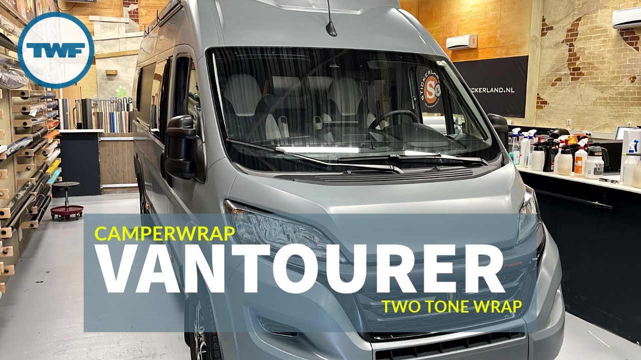 Camperwrap Campervan Vantourer in Twotone