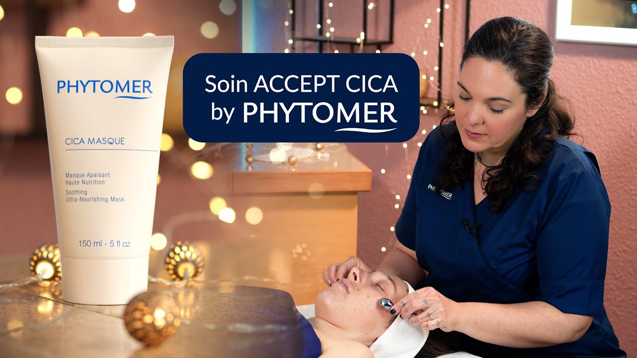 Comment faire un soin visage sur une peau sensible : avec PHYTOMER