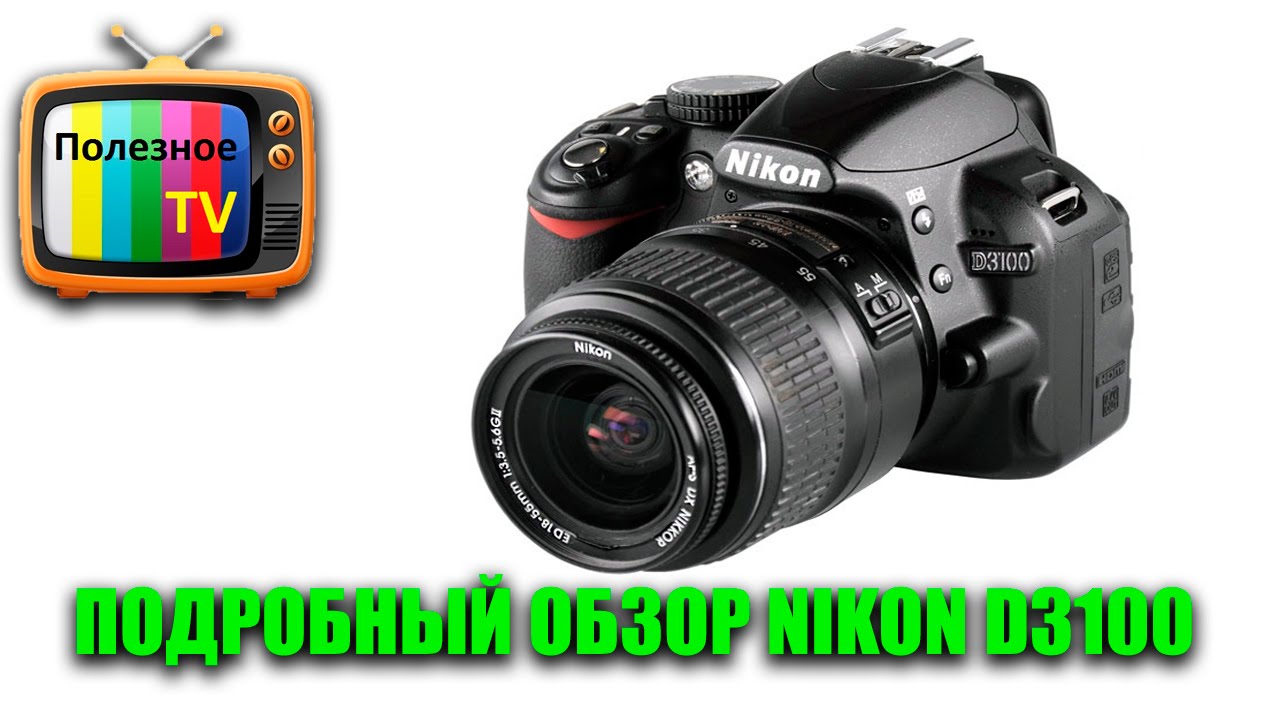 Nikon D3100 обзор. Подробное знакомство с Nikon D3100