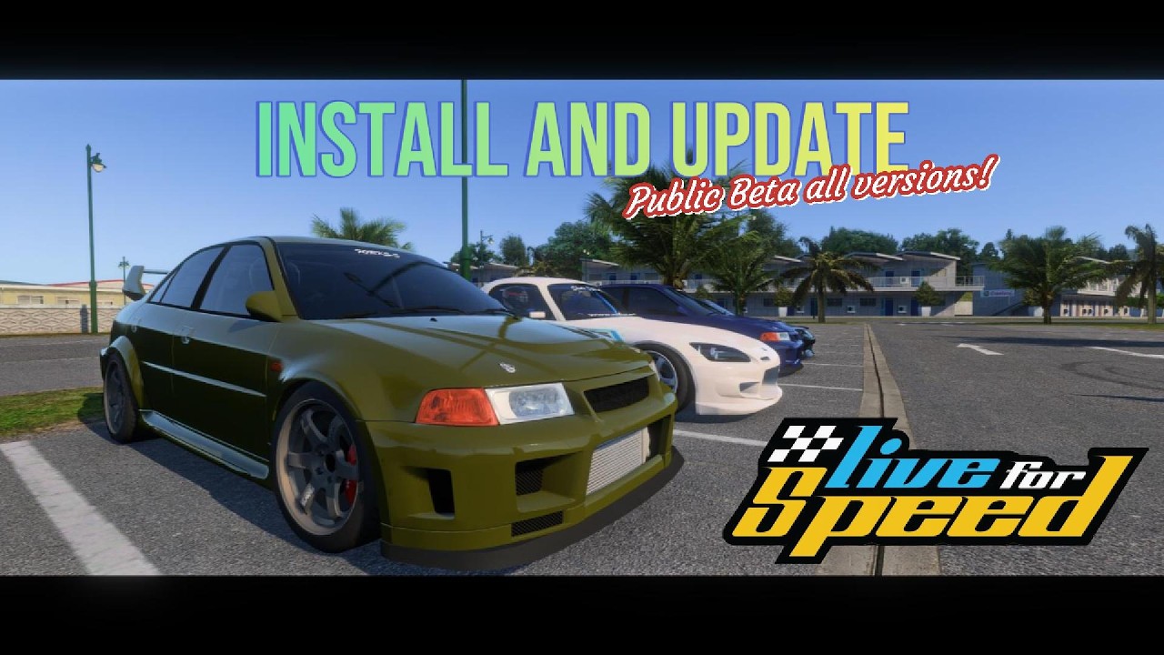 Live For Speed - Begginers guide #1: Install and Update