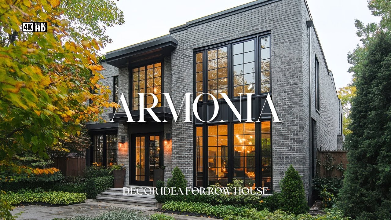 Best Row House with modern rustic interior design: Achieve a Modern Rustic Look on a Budget