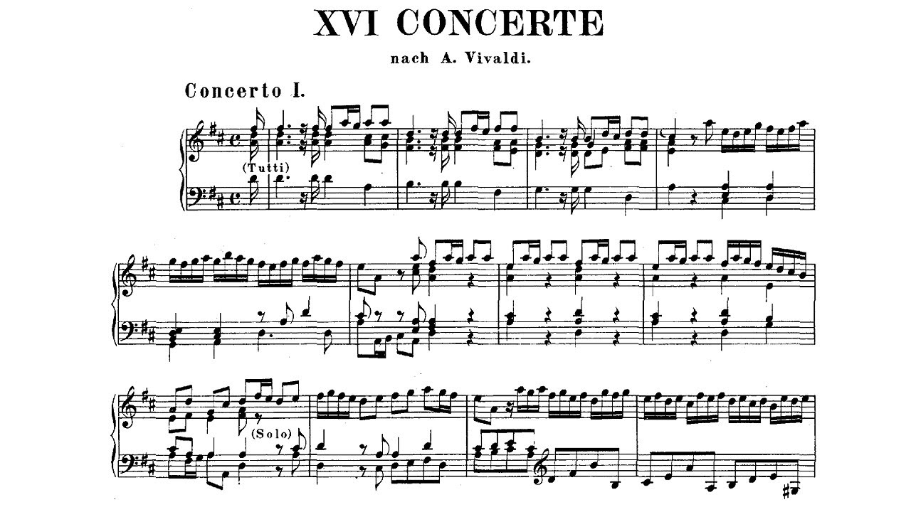 Vivaldi / JS Bach: Concerto in D for Harpsichord, BWV 972 - Wanda Landowska, 1920 - RCA LM 1217