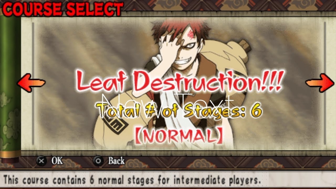 CARA UNLOCK/MENDAPATKAN GAARA DI MODE NORMAL !! NARUTO ULTIMATE NINJA HEROES