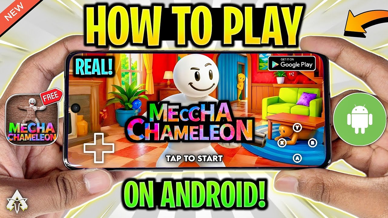НОВИНКА 🔥 Как играть в Meccha Chameleon на мобильном! НАСТОЯЩИЙ геймплей Meccha Chameleon на Android