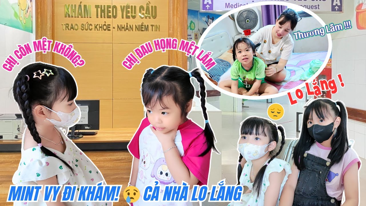 Mint Vy Bị Ốm - MiMi, Mợ Huế, Mẹ Hà Hí, Chị Na Vội Vàng Đưa Đi Khám!