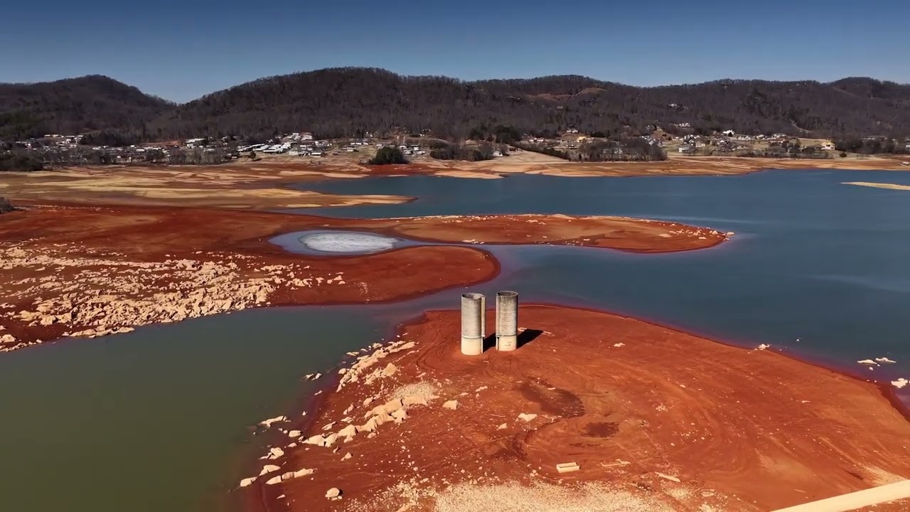 Now And Then At The Silos On Cherokee Lake, East Tennessee - Feb 2026 To July 2025
