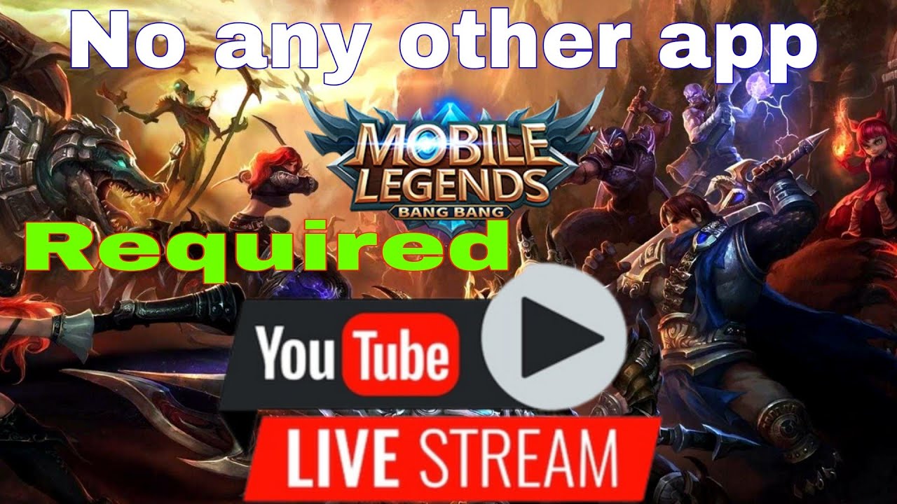 How To Live Stream Mobile Legends in YouTube Using android Phone
