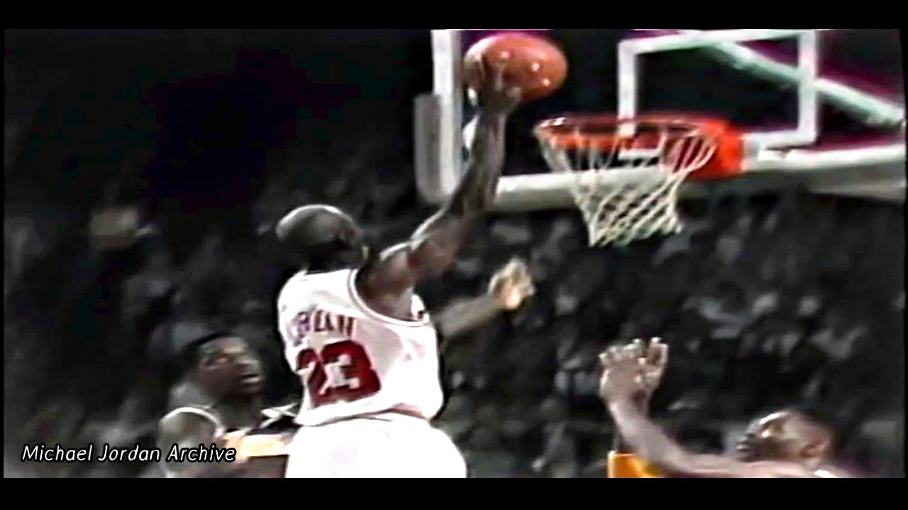 Michael Jordan 1991 NBA Finals Game 2 vs Lakers! 13 Consecutive FG's & The Switch Hands Layup!