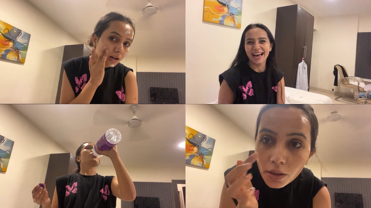 Unsponsored honest night skin care routine 😊 |Bini sharma 