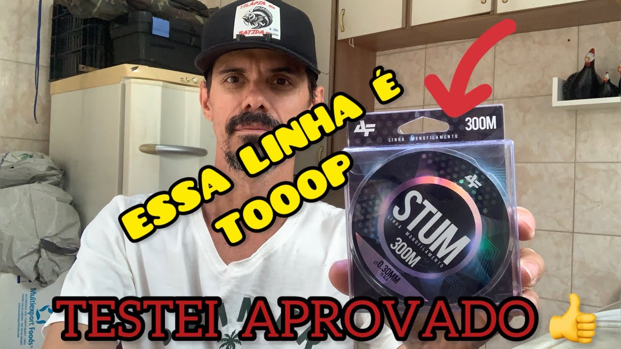 PESCARIA TILÁPIA COM LINHA STUM ALBATROZ 🎣#tilapia #pescaria #pescanabatida