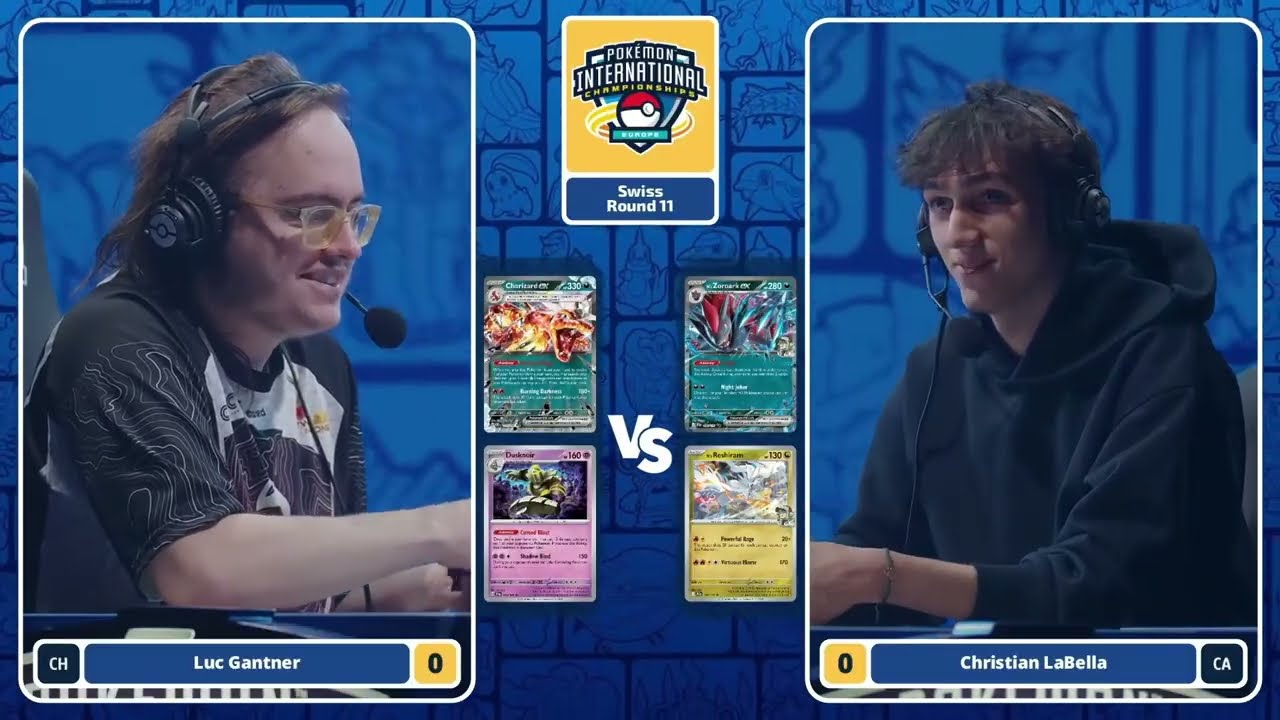 2026 Pokémon TCG EUIC Round 11 A. Charizard Noctowl vs N's Zoroark