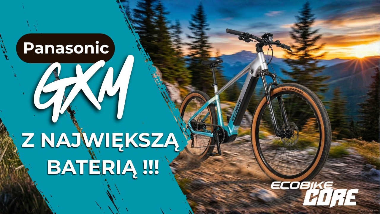 Pierwszy Polski rower z Panasonic GXM! Ecobike Core