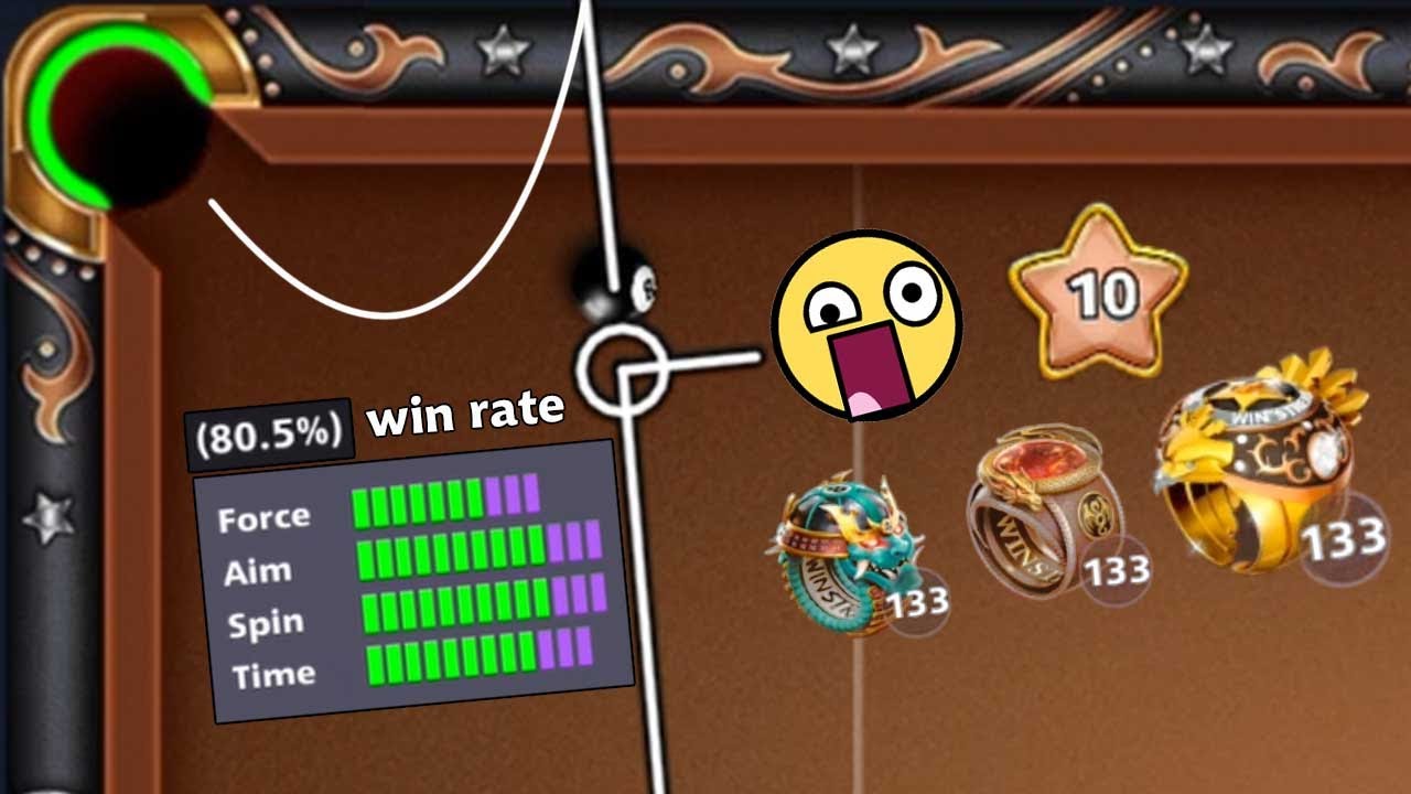 Level 10 🤯 133 Ring OMG 😨 80% win rate Wild West Pro 8 ball pool