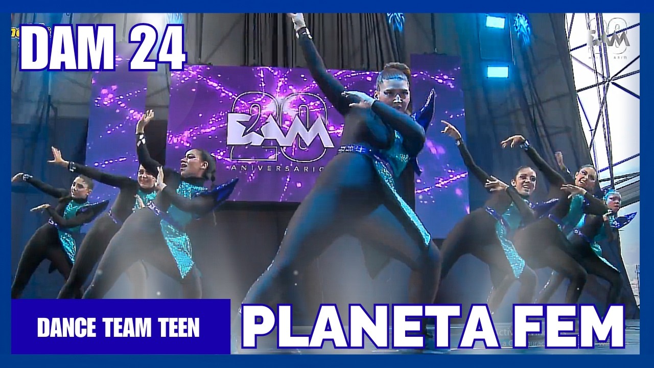 Planeta FEM , DAM 2024 1er Lugar (Categoría GROUP commercial TEEN) - Intermedio Dance ADD