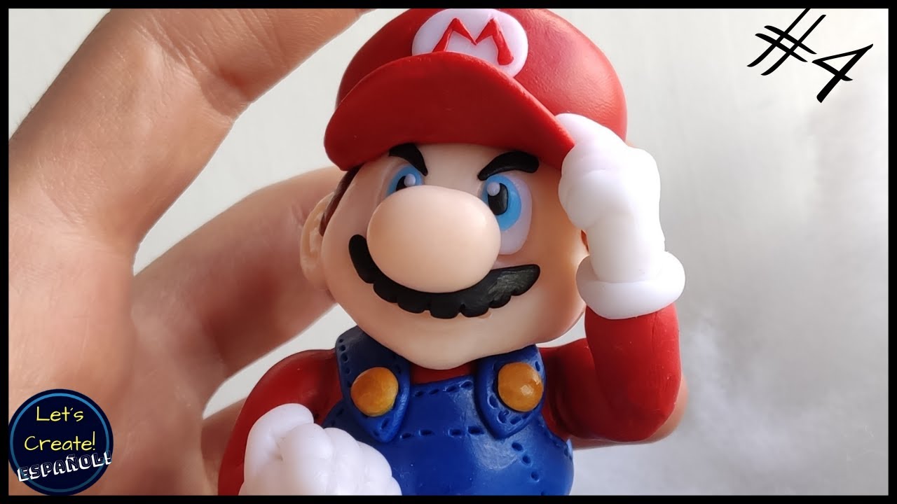 Como hacer a MARIO BROS de PLASTILINA/PORCELANA FRIA ~[Paso a Paso]