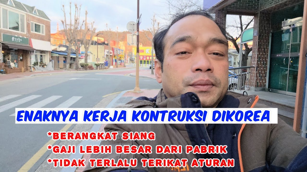 Betah Kerja di Korea Job Konstruksi karna Gajinya Besar! 😍🇰🇷💰 #Korea #Konstruksi #GajiBesar #Kerja