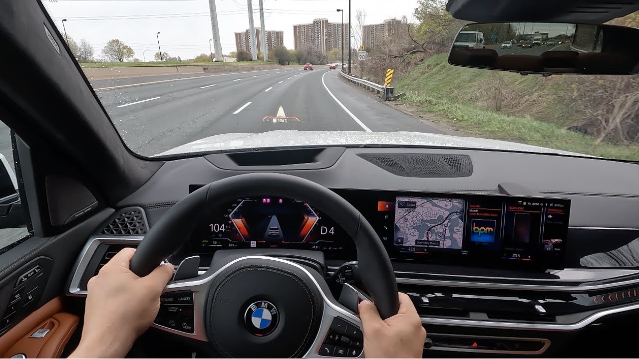2023 BMW X7 40i POV Driving Impressions!