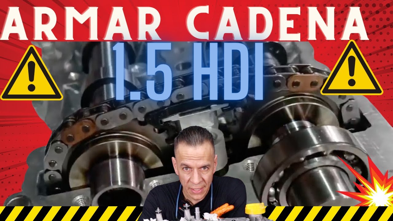 1.5 Hdi Cómo instalar cadena. 7mm vs 8mm . Instrucciones de Montaje . Rfiter, 3008, DV5