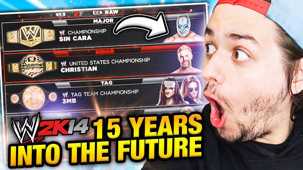 Я перенесся на 15 лет в будущее в режиме «Вселенная» WWE 2K14...