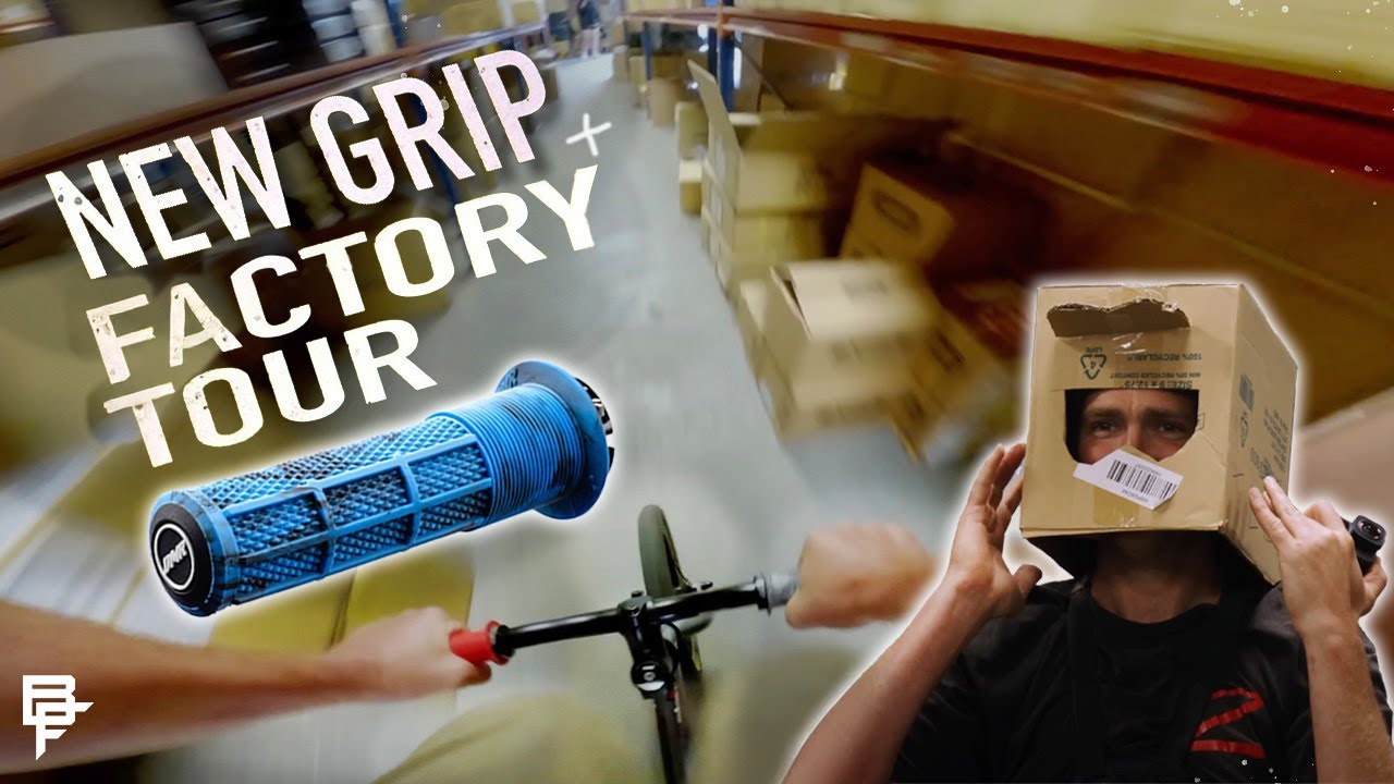 NEW GRIP AND HOW ITS MADE. FACTORY TOUR!!